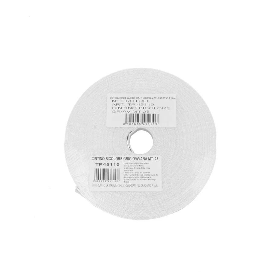 CINTINO GRIGIO/BEIGE MT.25 pz1