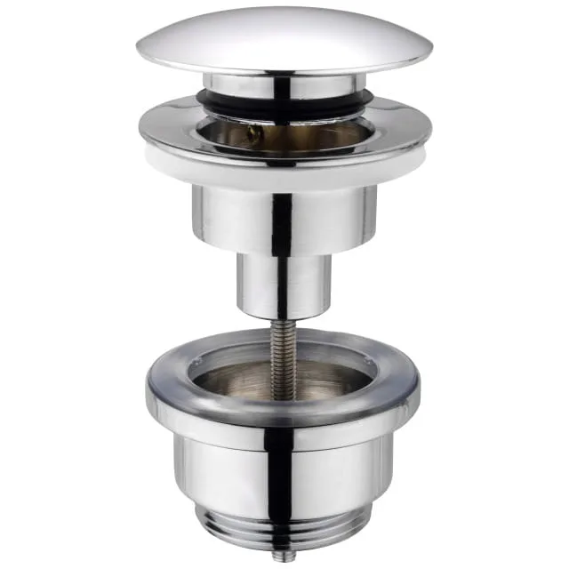 PILETTA SCARICO LAVABO 66 POP-UP 1 1-4 CROM Piletta automatica Click 1 1-4 x 66 mm.