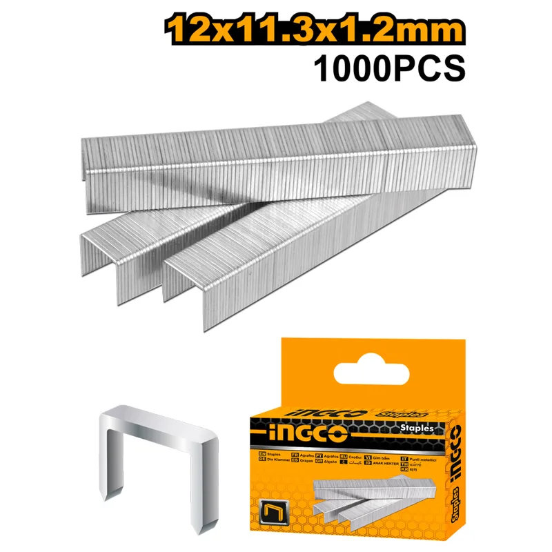 PUNTI DA 12MM 1000PZ PER HSG1404/5. PUNTI DA 12MM 1000PZ PER HSG1404/5