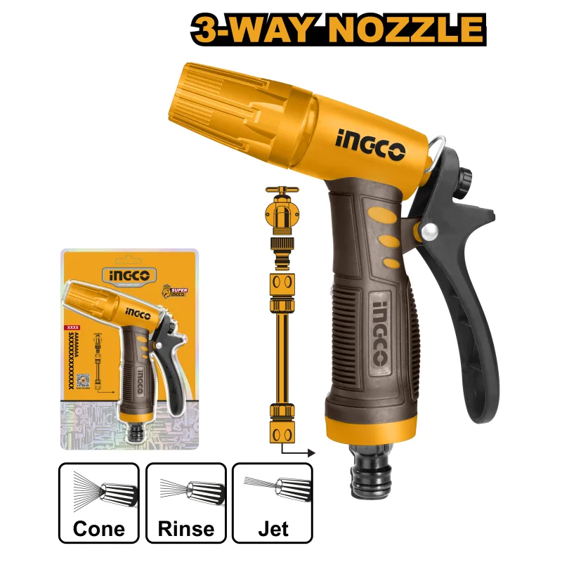 PISTOLA IRRIGAZIONE 3 GETTI BL. PISTOLA IRRIGAZIONE 3 GETTI BL