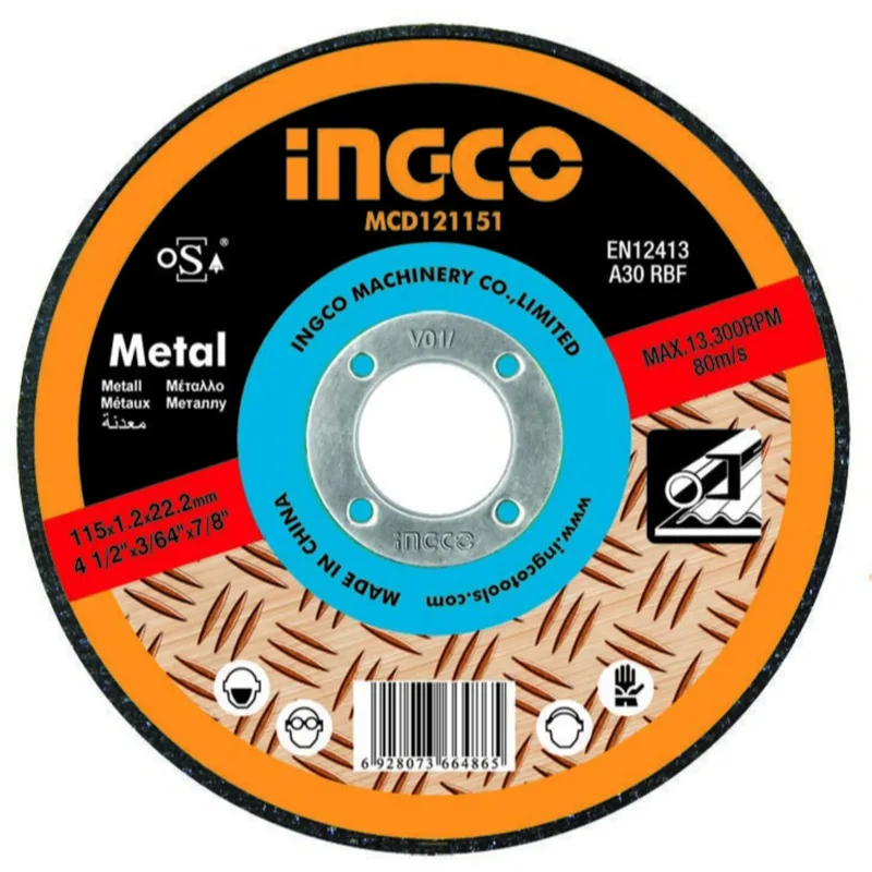 DISCO TAGLIO X METALLO 115X1,2MM 25PZ. DISCO TAGLIO X METALLO 115X1,2MM 25PZ