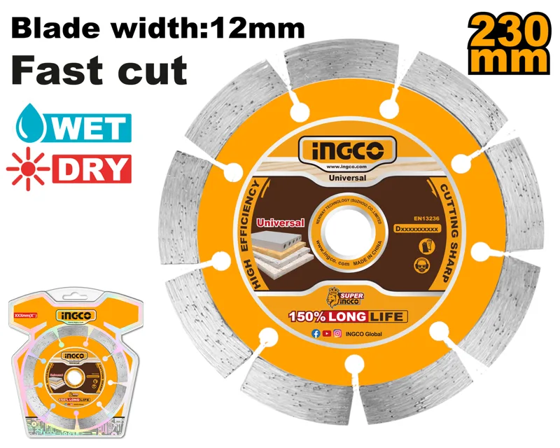 DISCO DIAMANTATO 230MM