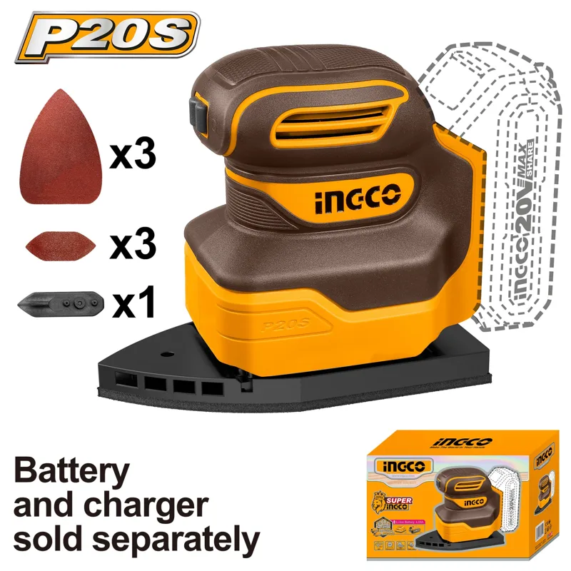 LEVIGATRICE PALMARE A BATTERIA NUDO 20V