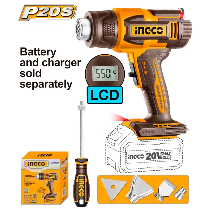 TERMOSOFFIATORE A BATTERIA C/SCHERMO LCD NUDO