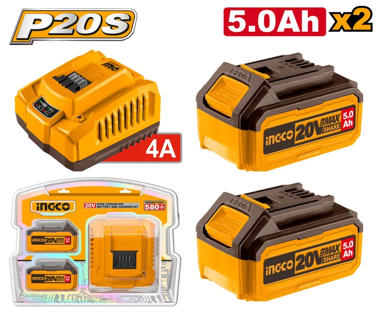 SET CARICABATTERIE FCLI20411E + 2 BATTERIE FBLI2003