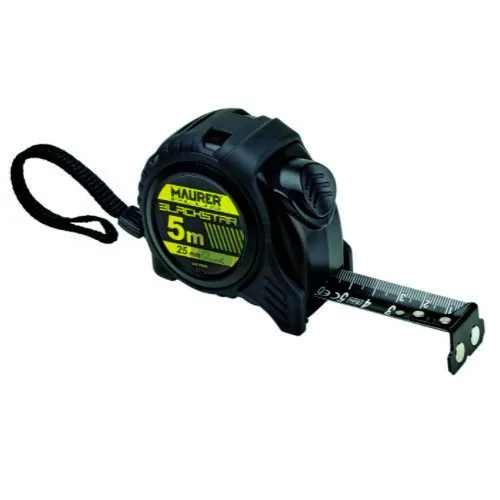 FLESSOMETRO BLACKSTAR N/NERO CAL.5m$x$25