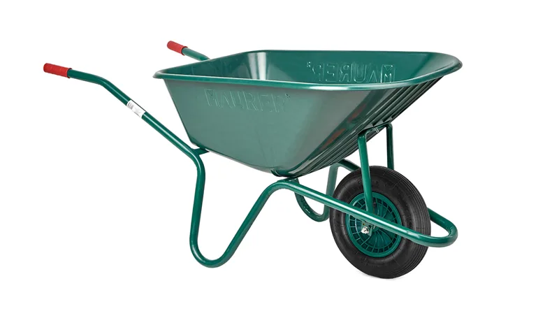 CARRIOLA VASCA PVC 100LT RUOTA PNEU NEW