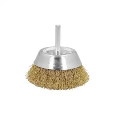 SPAZZOLA A TAZZA C/GAMBO 75 X 15 MAURER