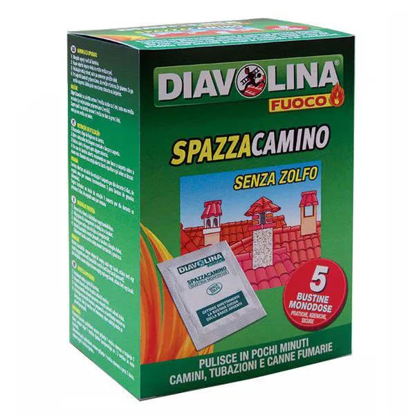 DIAVOLINA SPAZZACAMINO BUSTINE MONODOSE 50 G