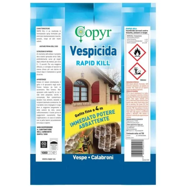 VESPICIDA RAPID KILL ML.750 C.12