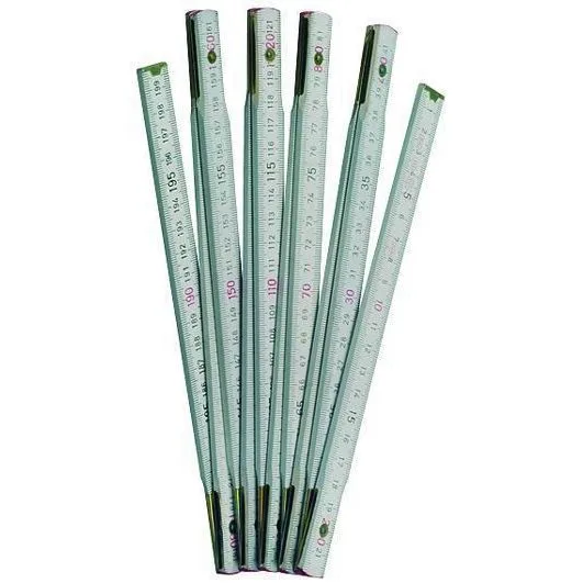 DOPPIOMETRO HU-FIRMA ACERO BIANCO 10 STECCHE 16 MM