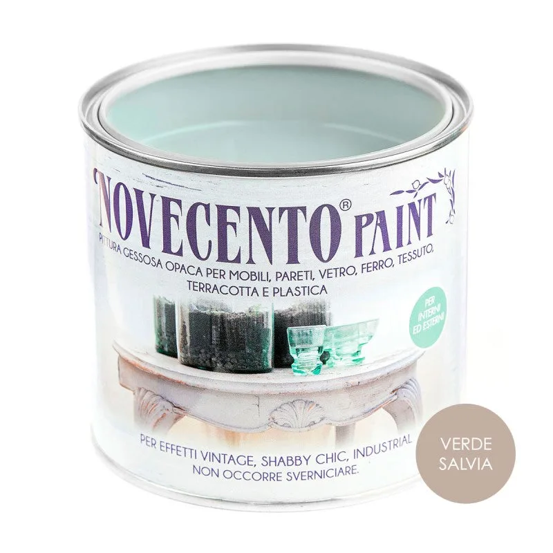 NOVECENTO PAINT ML 500 VERDE SALVIA 6 P 6 PZ I