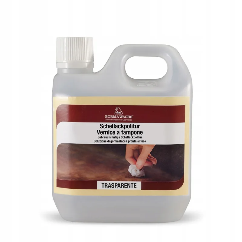 VERNICE A TAMPONE 1LT TRASPARENTE