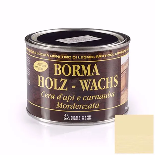 HOLZWACHS - CERA D'API IN PASTA 500 ML NEUTRO COD. 08