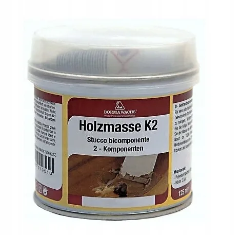 HOLZMASSE K2 125 ML NOCE SCURO COD. 63 E CATALIZZATORE IN TUBETTO
