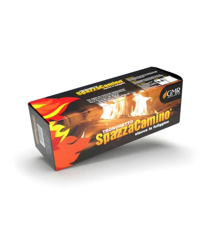 TRONCHETTO SPAZZACAMINO PULISCI CANNE FUMARIE 1,3 KG GMR