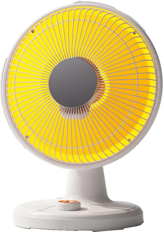 STUFA DA TAVOLO A PARABOLA VINCO IN FIBRA DI CARBONIO BIANCO 600 W