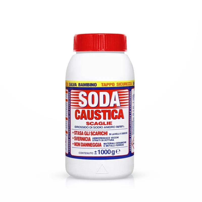 SODA CAUSTICA SCAGLIE BARAT.KG.1 C.12