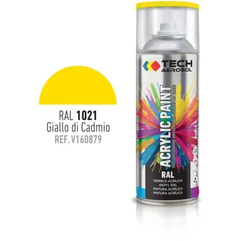 SPRAY ACRIL.400 ML. C.6 GIALLO CADMIO