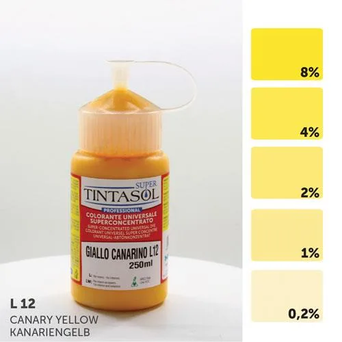 TINTASOL ML.500 C.6 GIALLO CANARINO