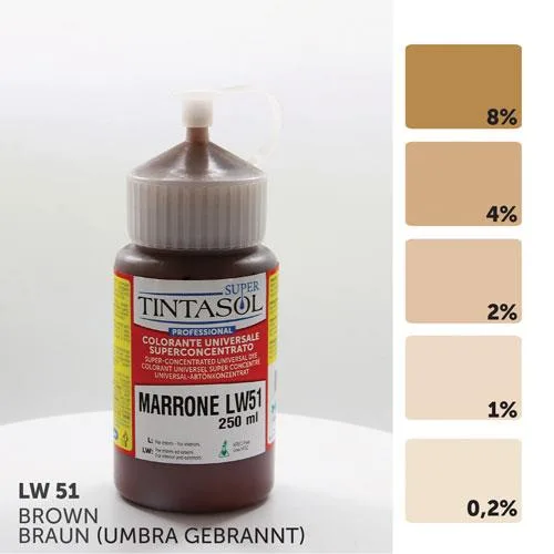 TINTASOL ML.500 C.6 MARRONE