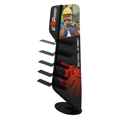 ESPOSITORE ABBIGL.VUOTO NERO 100X50 H 210 UPOWER SC.MERCE ES ART.15 C. 1 N.2 DPR 63 3/72
