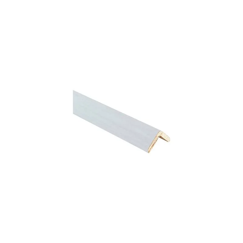 190500 PARASPIGOLO CLASSICO PVC BIANCO 25 X 25 X 3000 MM