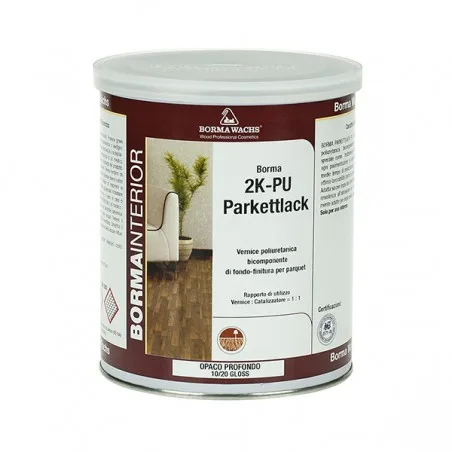 PARKETTLACK 2K-PU 1 LT 10/20 GLOSS