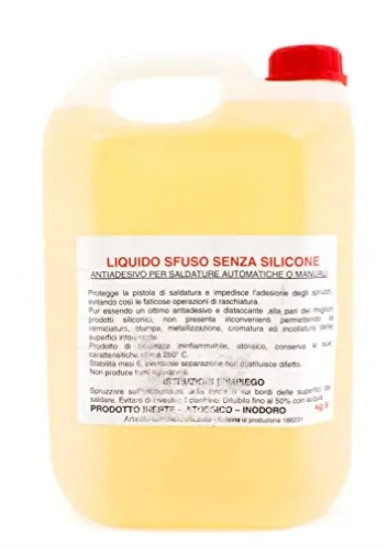 SOGES ANTIADESIVO LIQUIDO SFUSO SENZA SILICONE PER SALDATURE KG5
