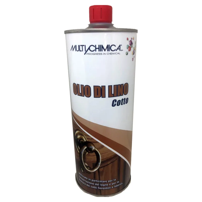 olio di lino cotto da lt.1 (12x1)