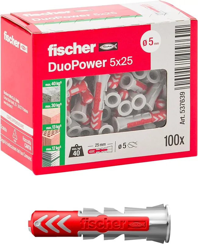 TASSELLO FISCHER DUOPOWER 5 100pz.537639