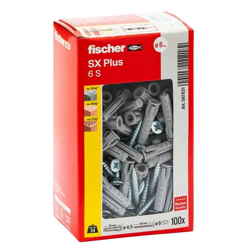 TASSELLO SX PLUS 6X30 S FISCHER