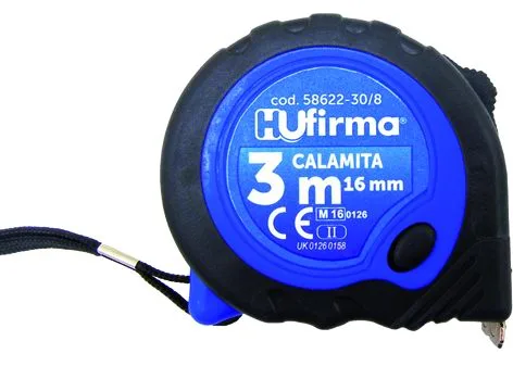 FLESSOMETRO CON CALAMITA 16 MM 3 M
