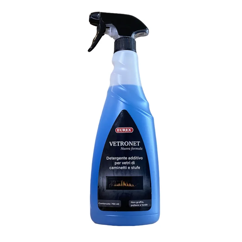 DETERGENTE VETRI STUFE E CAMINETTI 750 ML IDEAL