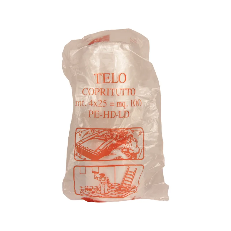 Telo Copertura Leggero Copritutto per Pittori Polietilene 4x25 Metri 1 ShopIsNow.com