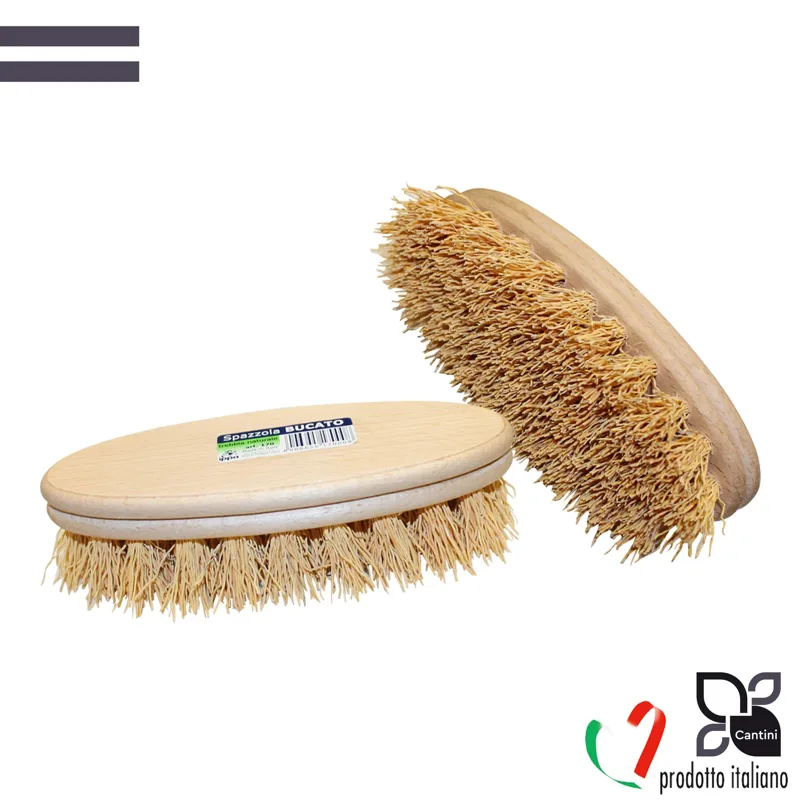 SPAZZOLA BUCATO LEGNO OVALE SINT. XTRA 12367