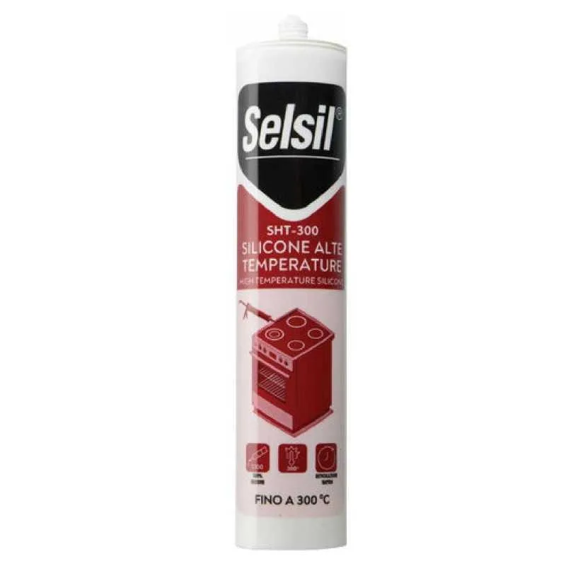 Mastice refrattario nero 300ml SMR-300-NE