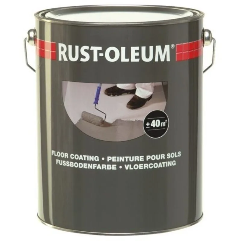 RUST-OLEUM 7100 VERNICE PER PAVIMENTI RAL 7001 750 ML