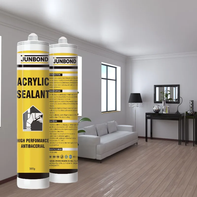 WATER BASED ACRYLIC SEALANT FILLED ROUGH EFFECT. 300 ML. WHITE