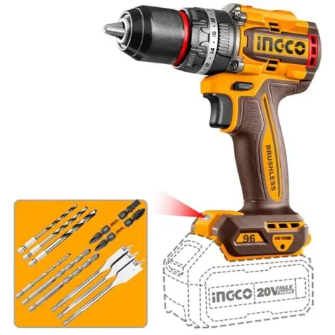 TRAPANO A PERCUSSIONE BRUSHLESS 96N.m NUDO