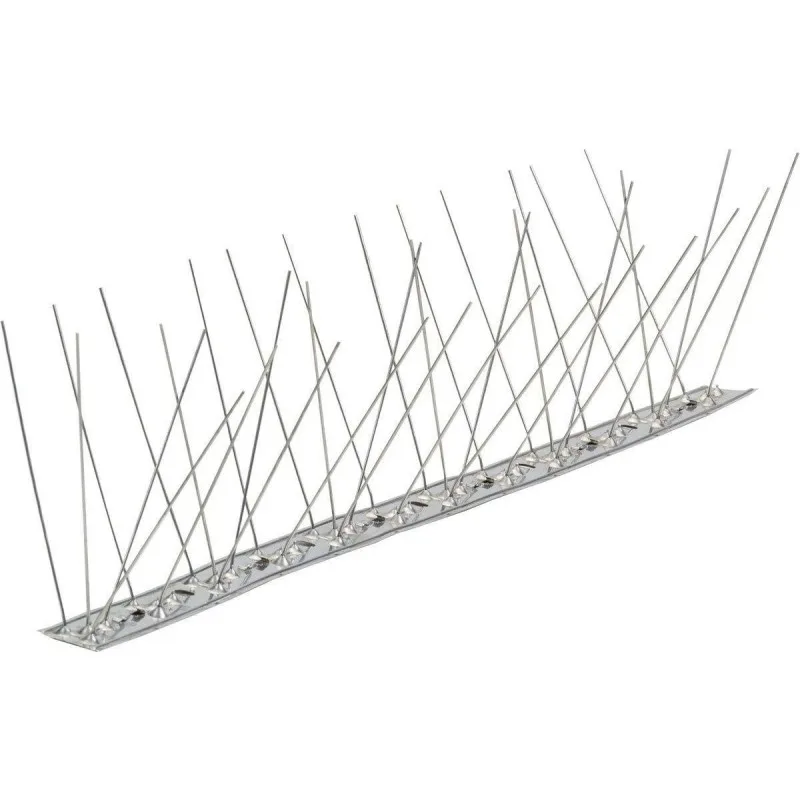 DISSUASORE VOLAT. 1 m INOX 80 PUNTE 25pz