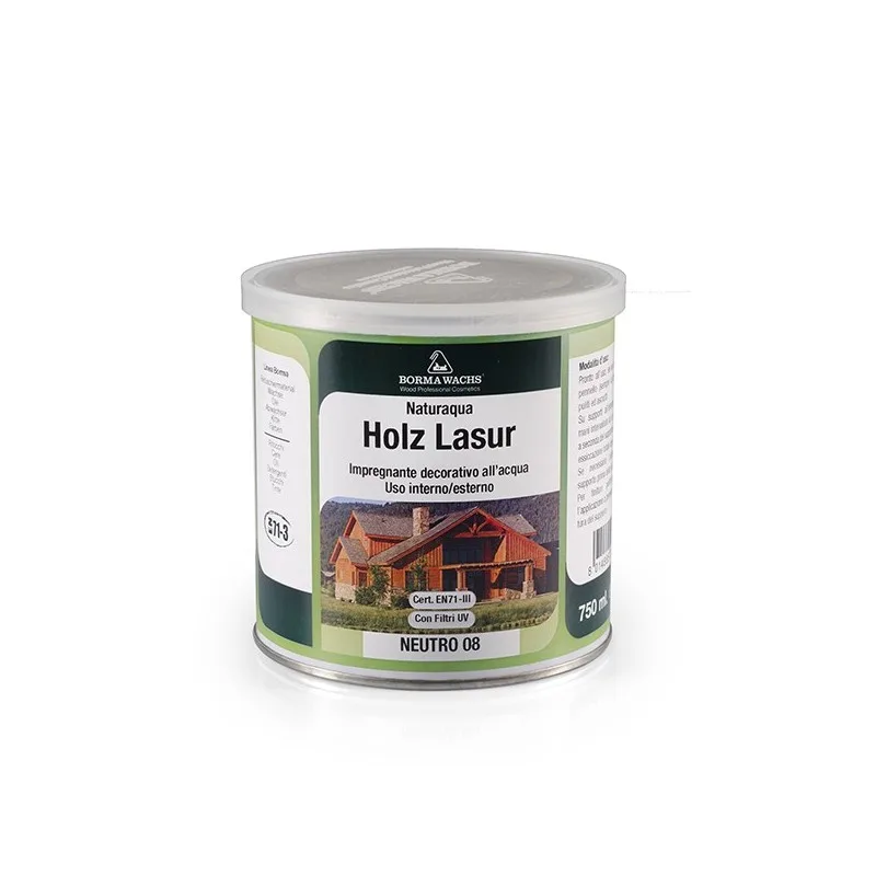 NATURAQUA HOLZ LASUR 750 ML DOUGLAS COD. 54