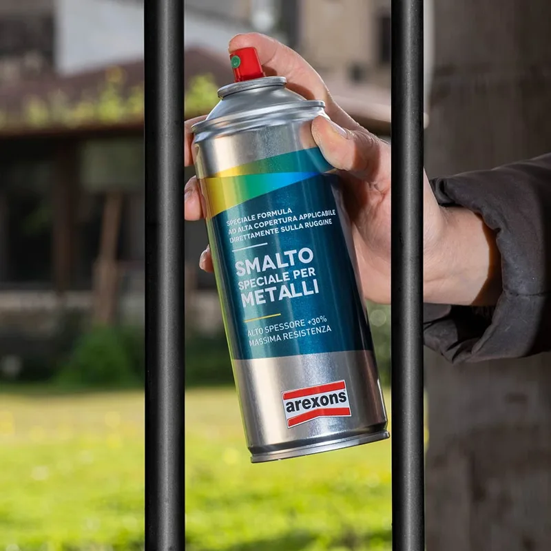 SMALTO SPRAY 400ml A/TEM.N/OPACO RAL9005