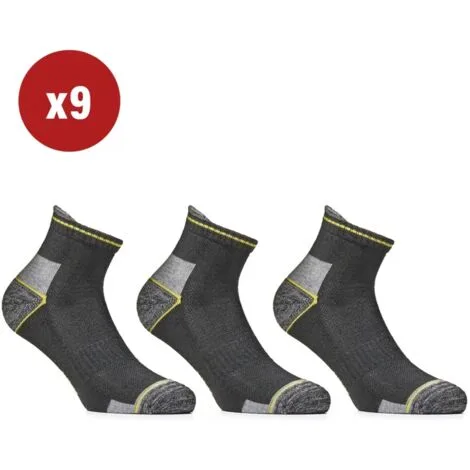 CALZA CORTISSIMA NERO NERO